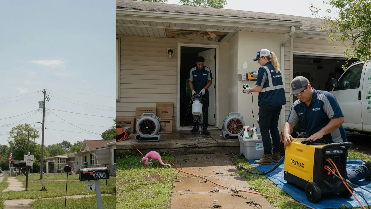 Storm Damage Water Removal in Danese, WV near me